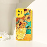 Sunflower IPhone14 Phone Case Silicone Phone Case