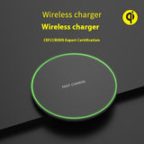 Desktop Phone Ultra-thin Round Wireless Charger