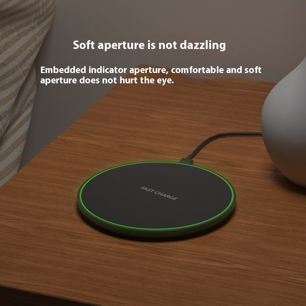 Desktop Phone Ultra-thin Round Wireless Charger