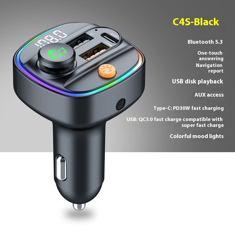 Multifunctional New Car Charger Super Fast Charge