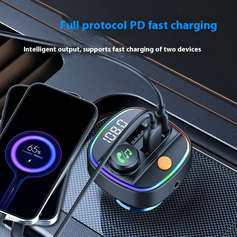 Multifunctional New Car Charger Super Fast Charge